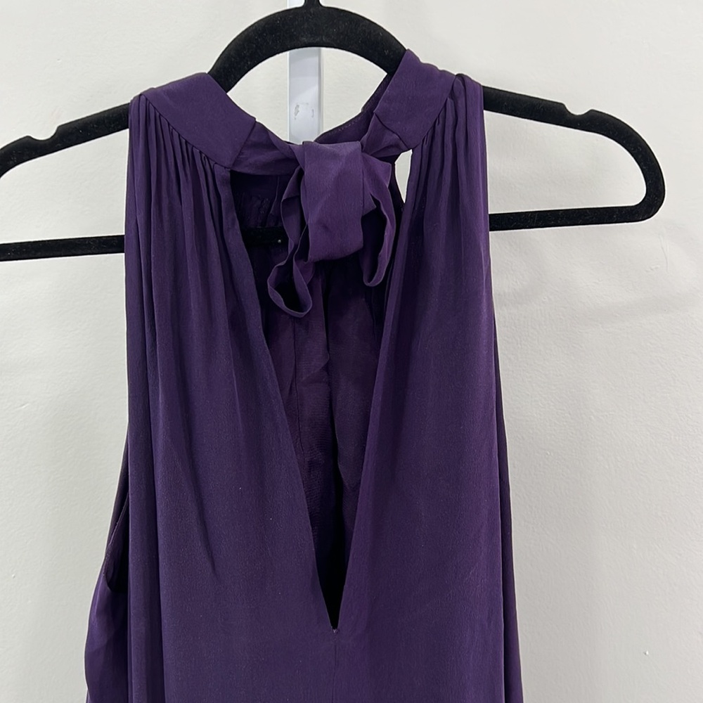 AZEEZA Sora Gown in Aubergine - Picture 9 of 12